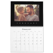 Moderne minimalistische herinneringen uit de multi kalender (Feb 2027)