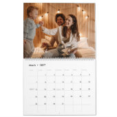 Moderne minimalistische herinneringen uit de multi kalender (Mar 2027)