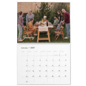 Moderne minimalistische herinneringen uit de multi kalender (Jan 2027)