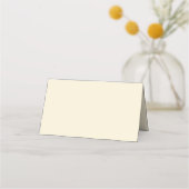 Moderne Minimalistische Huwelijks Plaatskaarten Plaatskaartje (Achterkant)