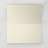 Moderne Minimalistische Huwelijks Plaatskaarten Plaatskaartje (Binnenkant ongevouwen)