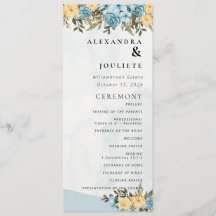 Moderne Minimalistische Huwelijksprogramma Gebeurt