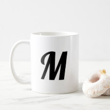 Moderne, minimalistische Initiaal letter monogram 