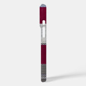 Moderne minimalistische iPhone hoesje (Achterkant / Links)