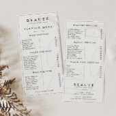 Moderne minimalistische Ivoor/Zwarte Salon/Spa Men