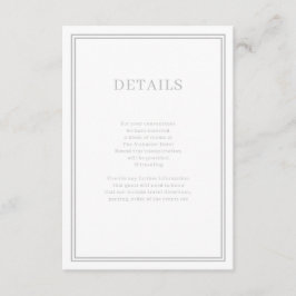 Moderne, minimalistische kaart