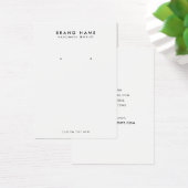 Moderne, minimalistische Kaart voor draagbeeldsche (Bureau)