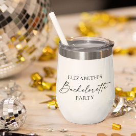 Moderne Minimalistische Kalligrafie Bachelorette-f
