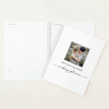 Moderne minimalistische kalligrafie Inkt Photo Wed