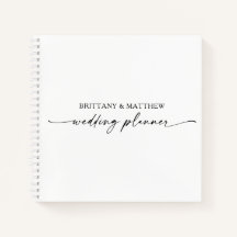 Moderne minimalistische kalligrafie-inktweddenscha