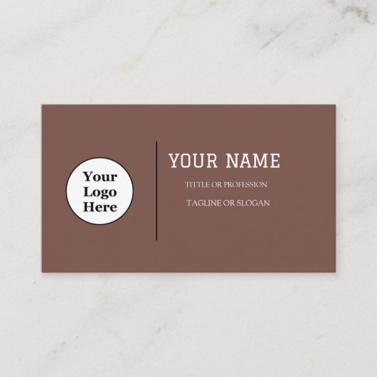 Moderne Minimalistische Kalligrafie Script QR-code Visitekaartje (Voorkant)