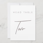 Moderne minimalistische kalligrafie-weddenschappen (Achterkant)