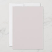 Moderne minimalistische kalligrafie | Wijzig de da Kaart (Achterkant)