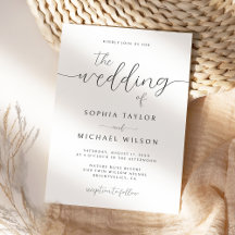 Moderne minimalistische kalligrafie zwart wit brui