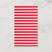 Moderne, minimalistische kalligrafiesfotografie visitekaartje (Achterkant)