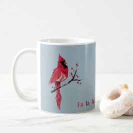 Moderne Minimalistische Kerst Kardinaal Koffiemok