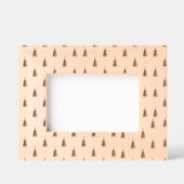 Moderne minimalistische kerstboom gegraveerde lijstjes (Voorkant)