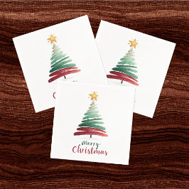 Moderne Minimalistische Kerstboom Servet