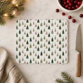 Moderne Minimalistische Kerstboom Snijplank