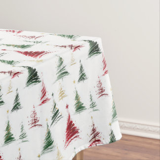 Moderne Minimalistische Kerstboom Tafelkleed