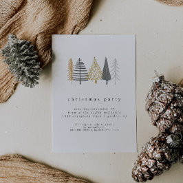 moderne minimalistische kerstfeestdag feestdagenkaart