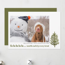 moderne minimalistische kersthuisdierhond grappige