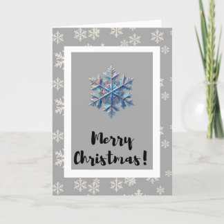 Moderne Minimalistische Kerstkaart Feestdagen Kaart