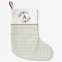 Moderne Minimalistische Kerstkrans met Kersthulsta