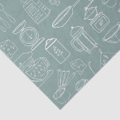 Moderne minimalistische keuken kookgerei tissuepapier (Detail)