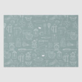 Moderne minimalistische keuken kookgerei tissuepapier (Voorkant)