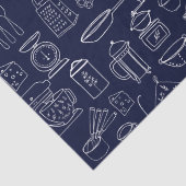 Moderne minimalistische keuken kookgerei tissuepapier (Detail)