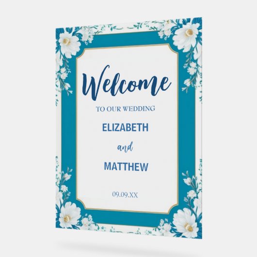 Moderne minimalistische klassieke rustieke neutral acryl bord (Hoek)