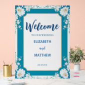 Moderne minimalistische klassieke rustieke neutral acryl bord (Huwelijk)