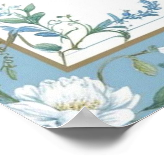 Moderne minimalistische klassieke rustieke neutral poster (Hoek)