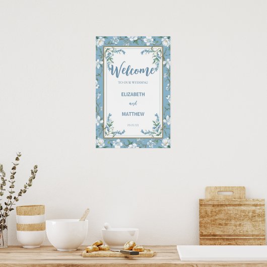 Moderne minimalistische klassieke rustieke neutral poster (Keuken)