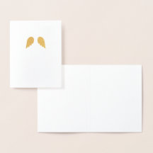 Moderne minimalistische kleine engel vleugels Kers