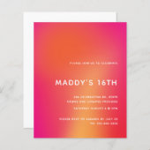 Moderne minimalistische kleurrijke Abstracte zoete (Voorkant / Achterkant)