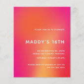 Moderne minimalistische kleurrijke Abstracte zoete (Voorkant)