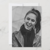 Moderne minimalistische kleurrijke Abstracte zoete Kaart (Achterkant)