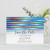 Moderne Minimalistische Kleurrijke Gradiënt Ontwer Kaart (Staand voorkant)