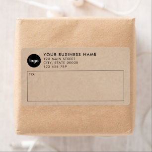 Moderne minimalistische Kraft Business Logo Shippi Etiket