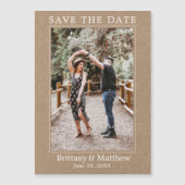 Moderne minimalistische Kraft Magnetic Save the Da (Voorkant)