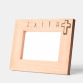 Moderne minimalistische kruis gepersonaliseerde aa gegraveerde lijstjes (Links)