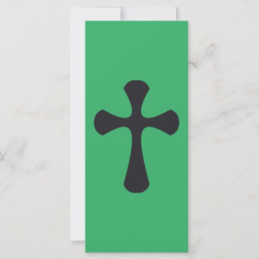 Moderne Minimalistische Kruis Hedendaagse Christel (Voorkant)