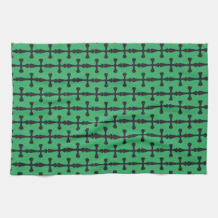 Moderne Minimalistische Kruis Hedendaagse Christel Theedoek