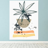 Moderne minimalistische kunst canvas afdruk (Insitu (Houten vloer))