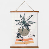 Moderne minimalistische kunst hangend wandkleed (Voorkant)