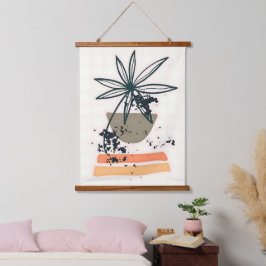 Moderne minimalistische kunst hangend wandkleed