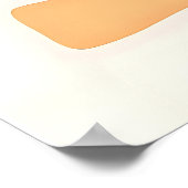 Moderne minimalistische kunst poster (Hoek)