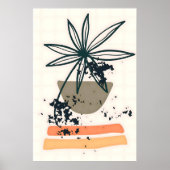 Moderne minimalistische kunst poster (Voorkant)